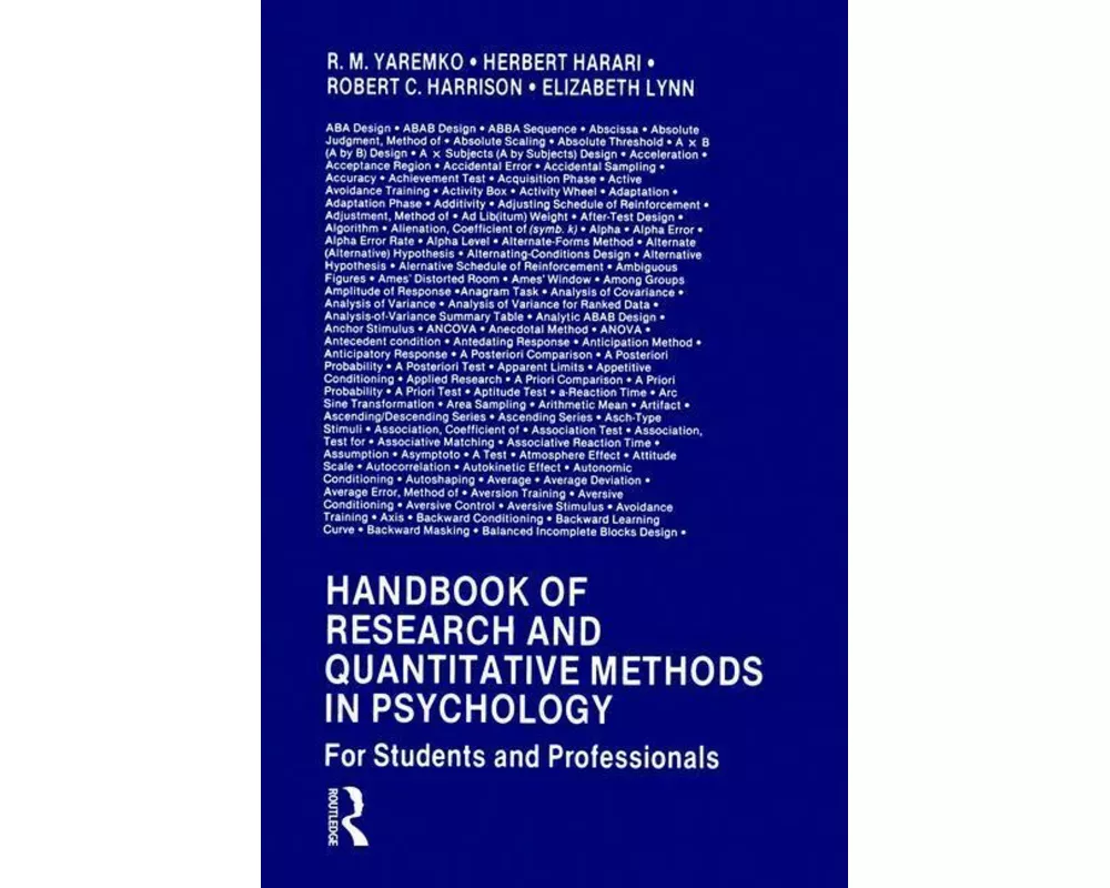 Handbook of Research and Quantitative Methods in Psychology