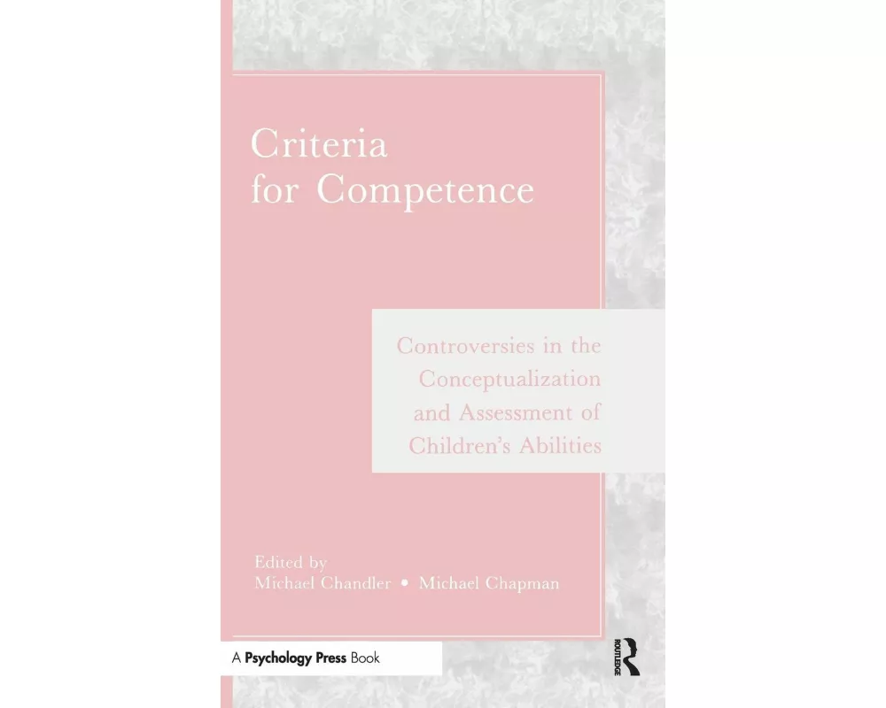 Criteria for Competence