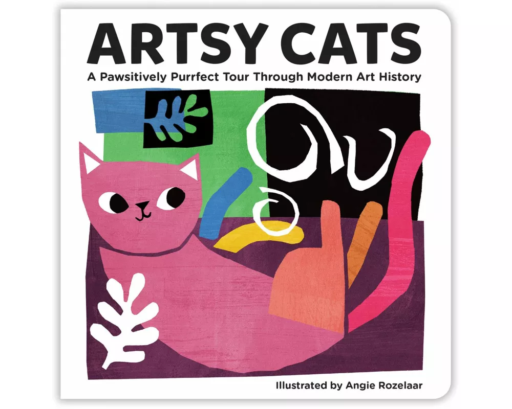 Artsy Cats Board Book