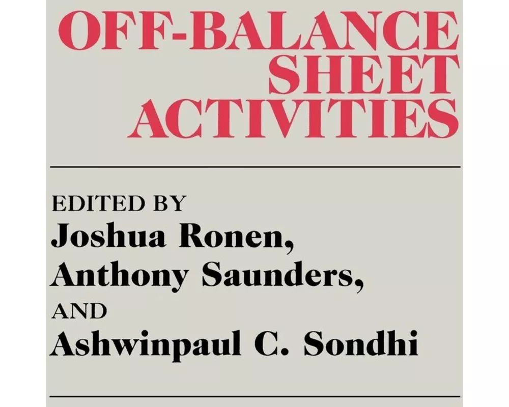 Off-Balance Sheet Activities