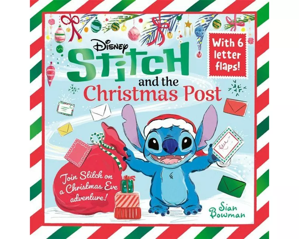 Disney Stitch and the Christmas Post