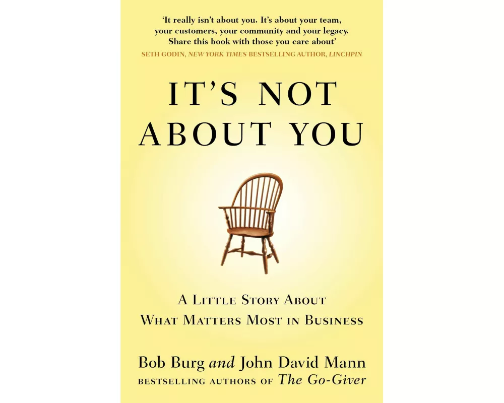 It's Not About You