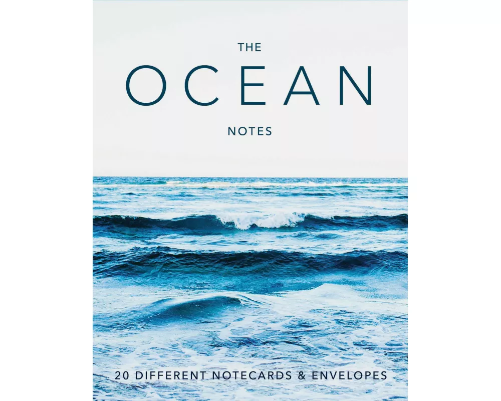 The Ocean Notes: 20 Different Notecards & Envelopes