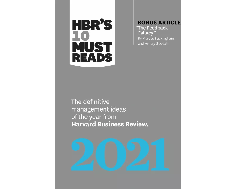 HBR's 10 Must Reads 2021
