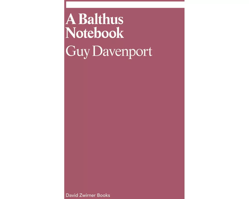 A Balthus Notebook