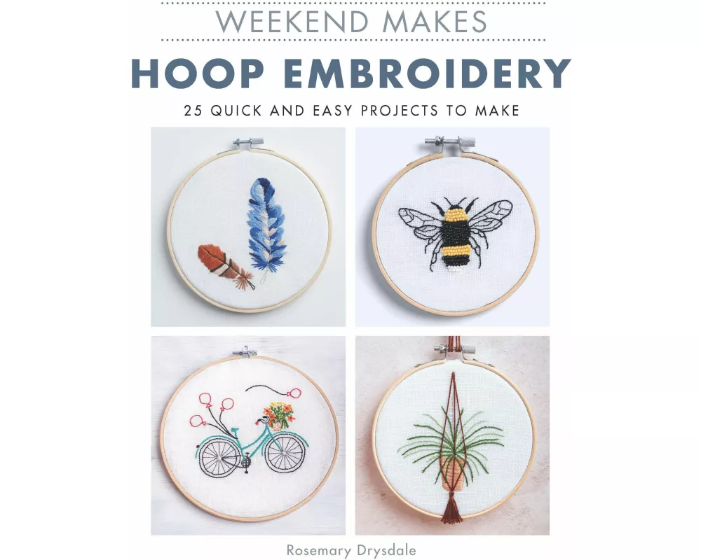 Weekend Makes: Hoop Embroidery