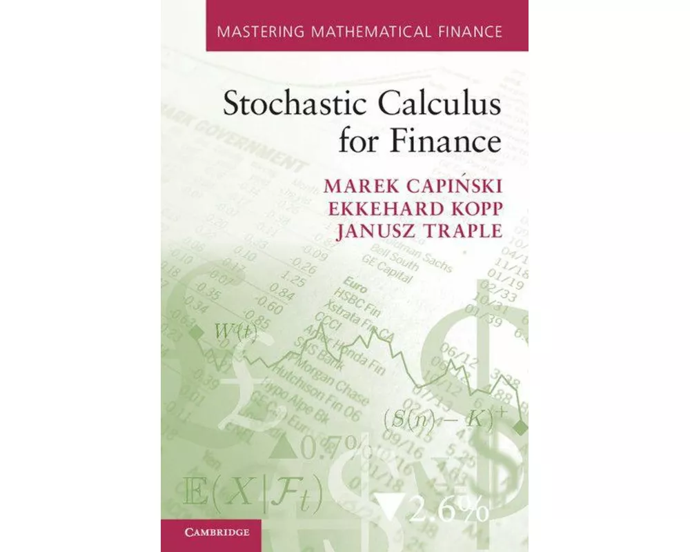 Stochastic Calculus for Finance