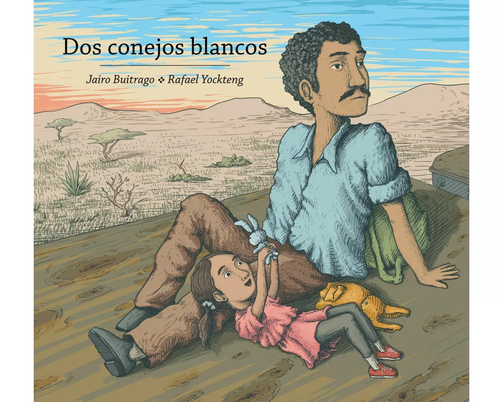 Dos conejos blancos