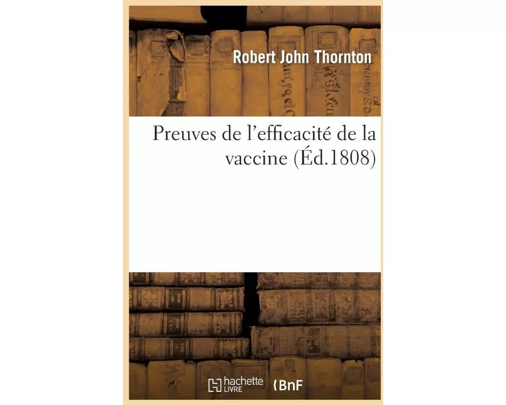 Preuves de l'Efficacité de la Vaccine