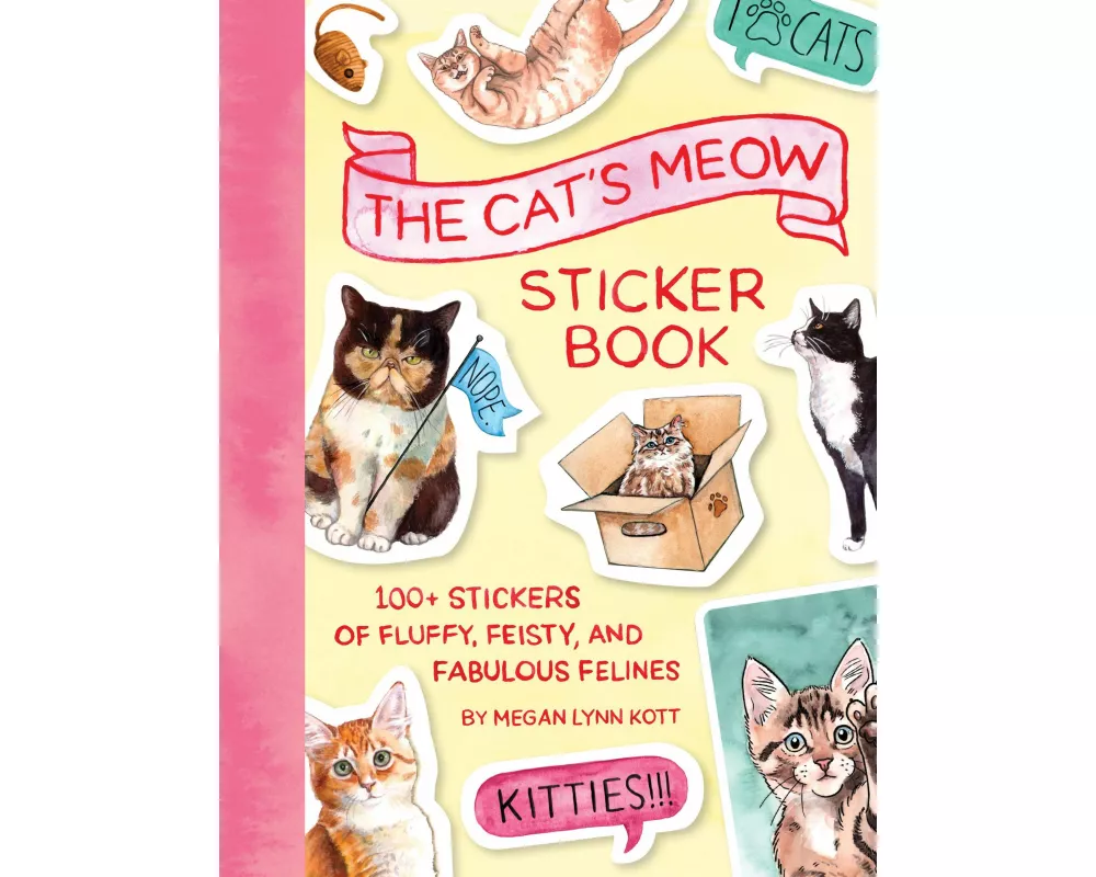 The Cat's Meow Sticker Book