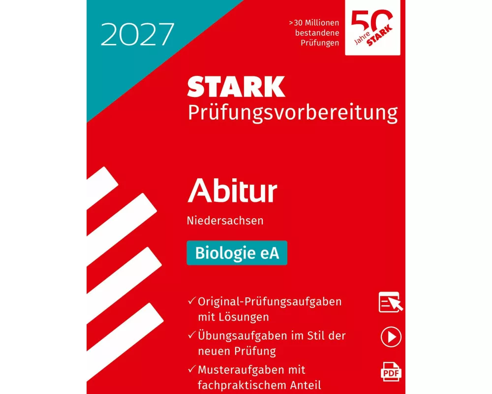 STARK Biologie eA - Abitur 2027 Niedersachsen - Prüfungsvorbereitung