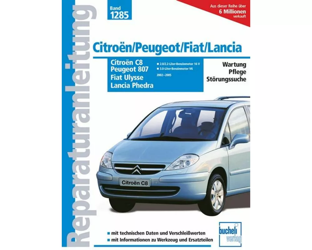 Citroën C8 / Peugeot 807 / Fiat Ulysse / Lancia Phedra