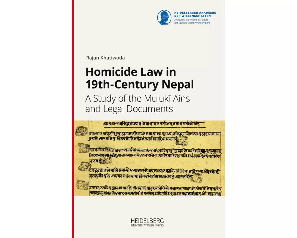 Homicide Law in 19th-Century Nepal
