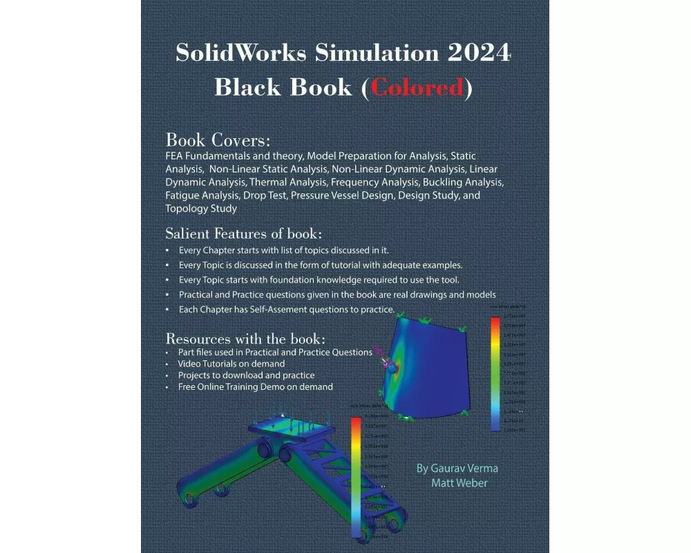 SolidWorks Simulation 2024 Black Book
