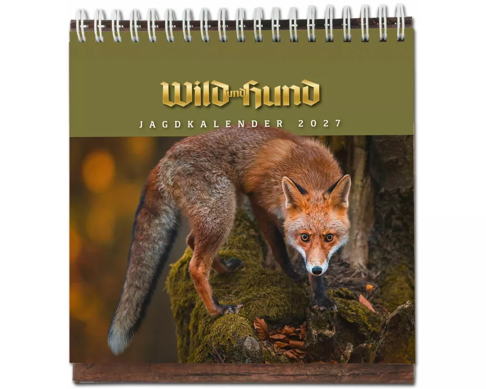 WILD UND HUND Edition: Jagdkalender Tischvariante 2027