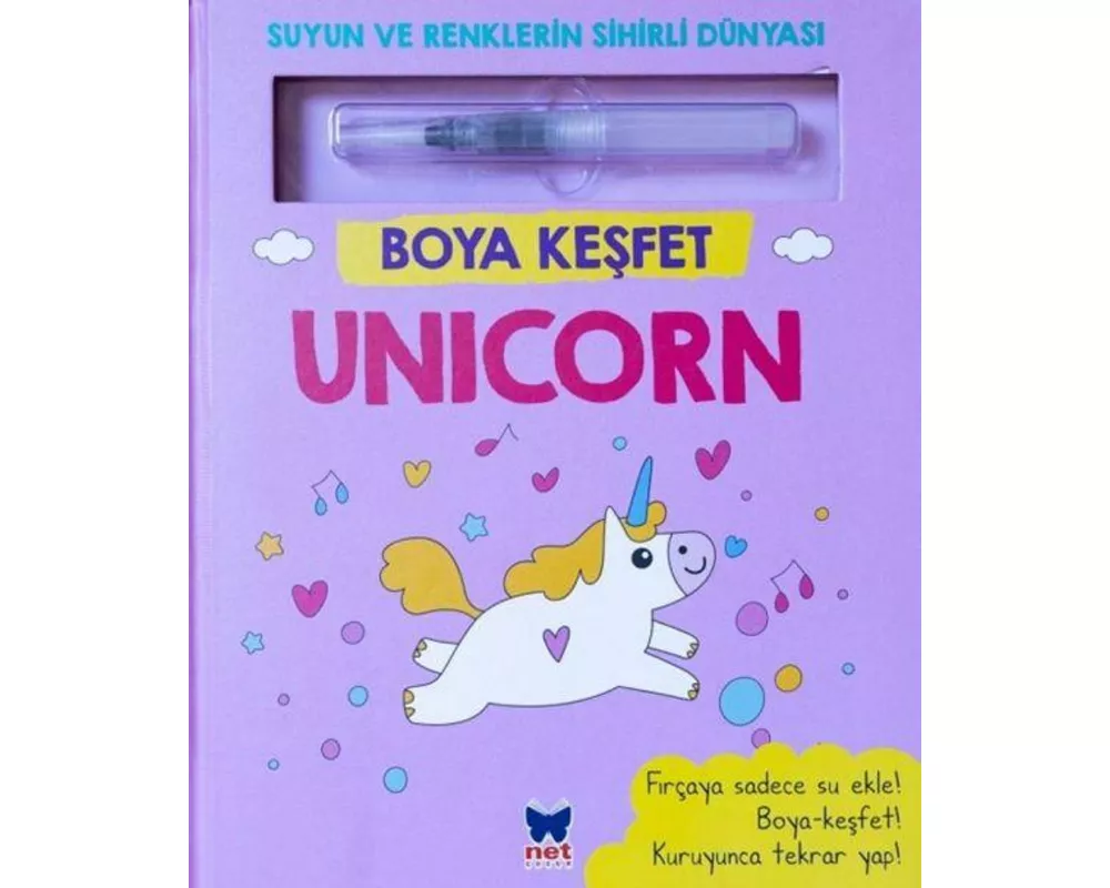 Boya Kesfet - Unicorn Ciltli