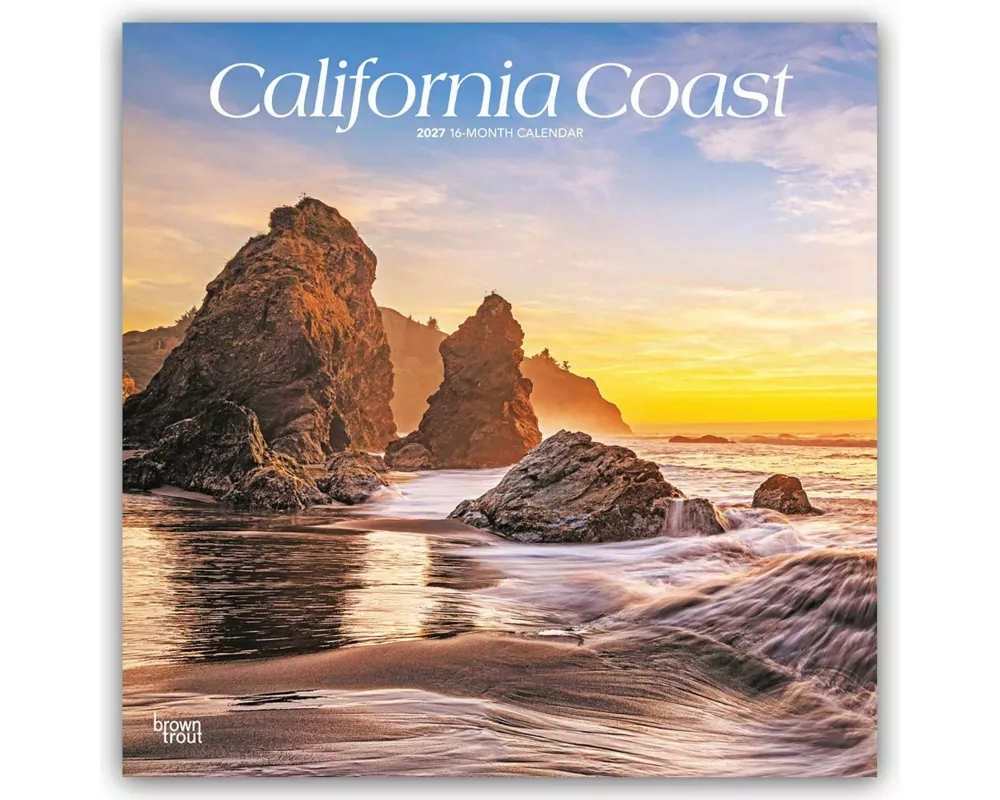 California Coast - Kalifornische Küste 2027 - 16-Monatskalender