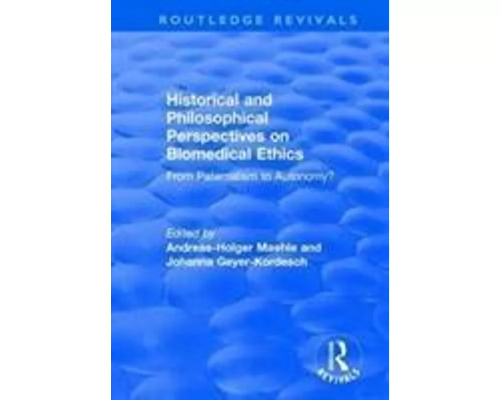 Historical and Philosophical Perspectives on Biomedical Ethics: From Paternalism to Autonomy?