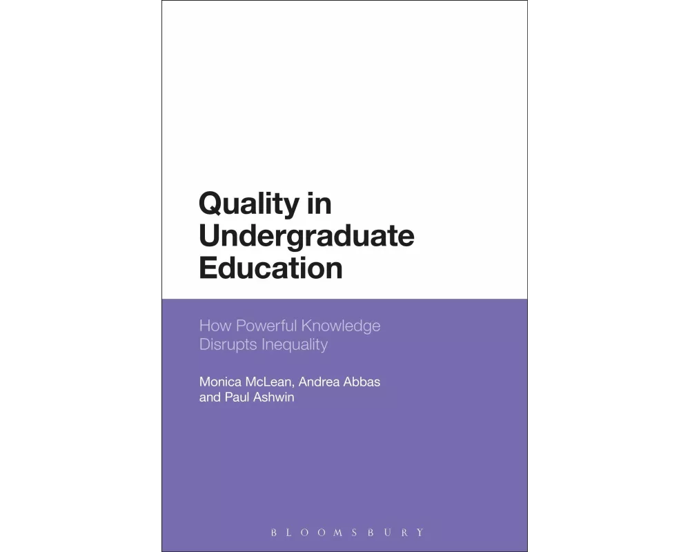 Quality in Undergraduate Education