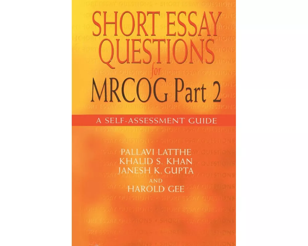 Short Essay Questions for the MRCOG Part 2
