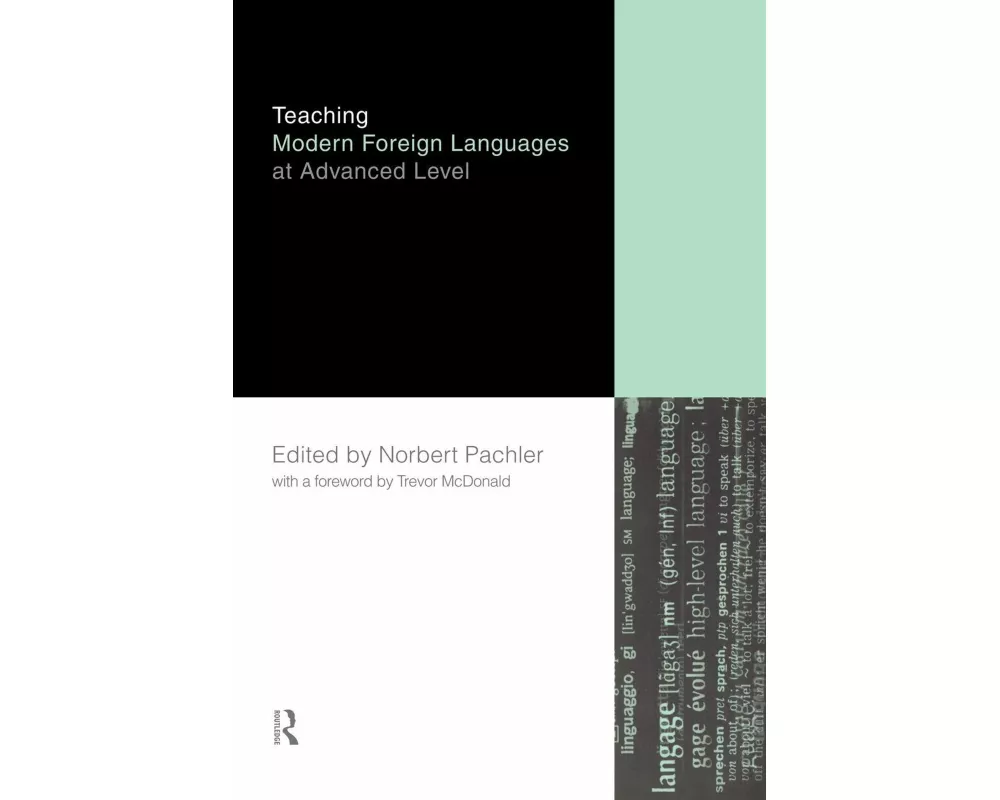 Teaching Modern Foreign Languages at Advanced Level