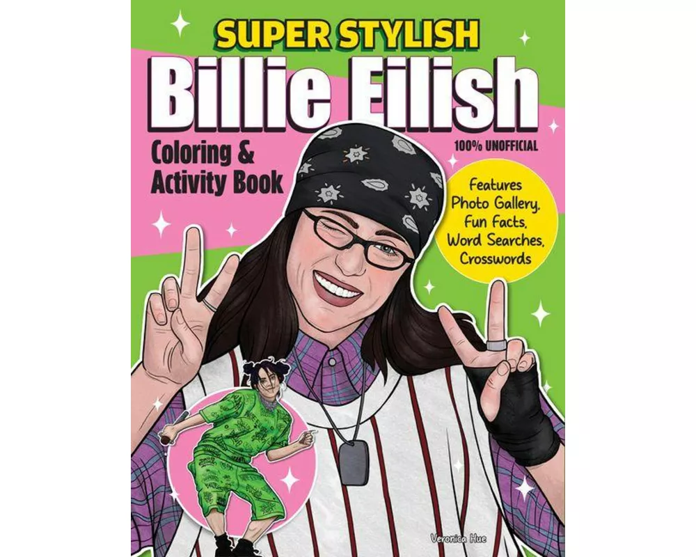 Super Stylish Billie Eilish Coloring & Activity Book