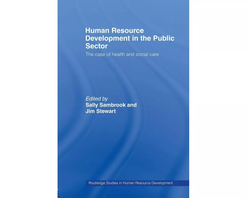 Human Resource Development in the Public Sector