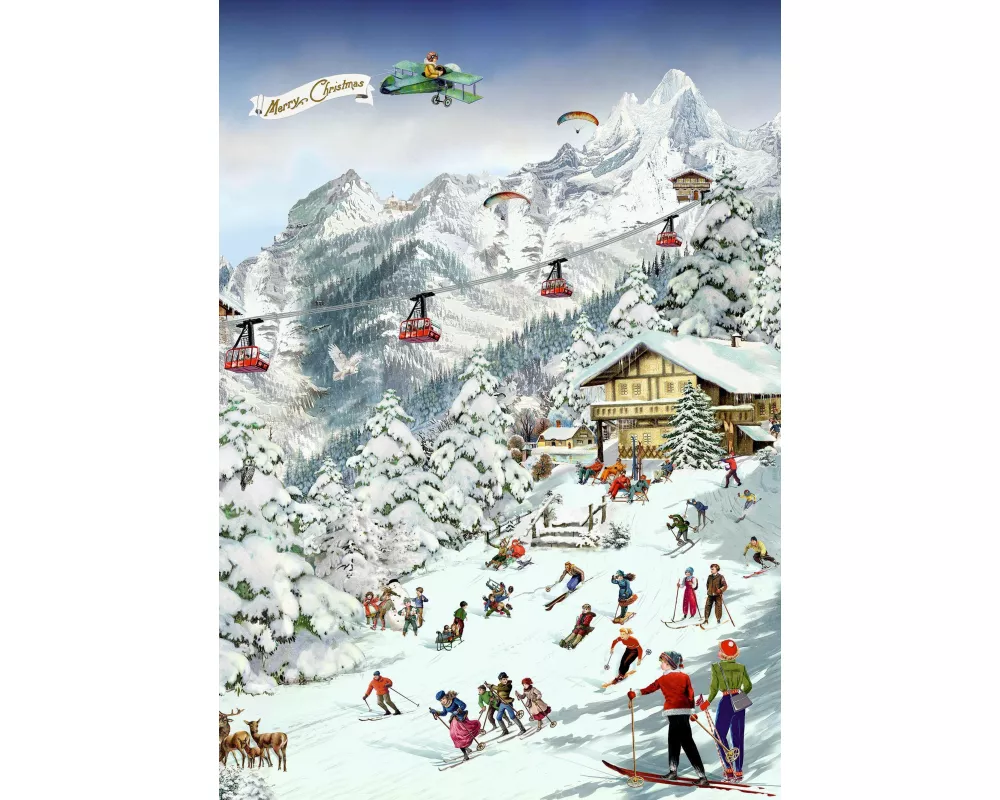 Puzzle – Auf der Skipiste