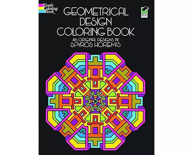 Geometrical Design Coloring Book