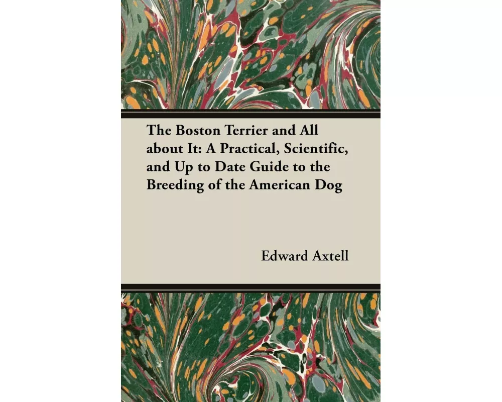 The Boston Terrier and All about It
