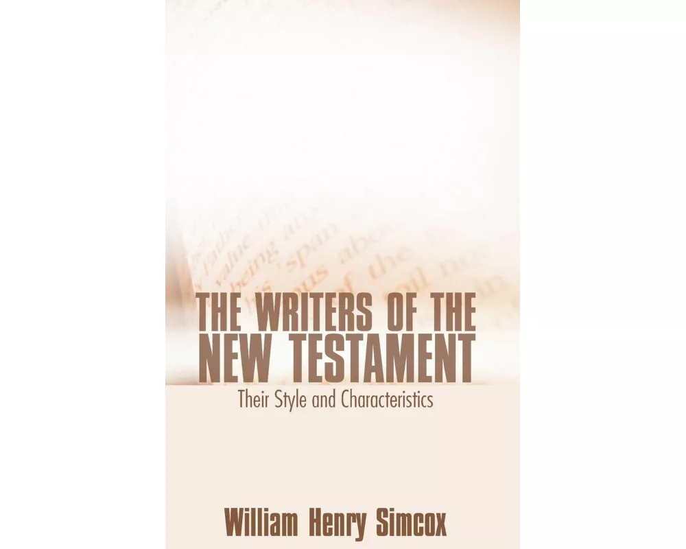 The Writers of the New Testament