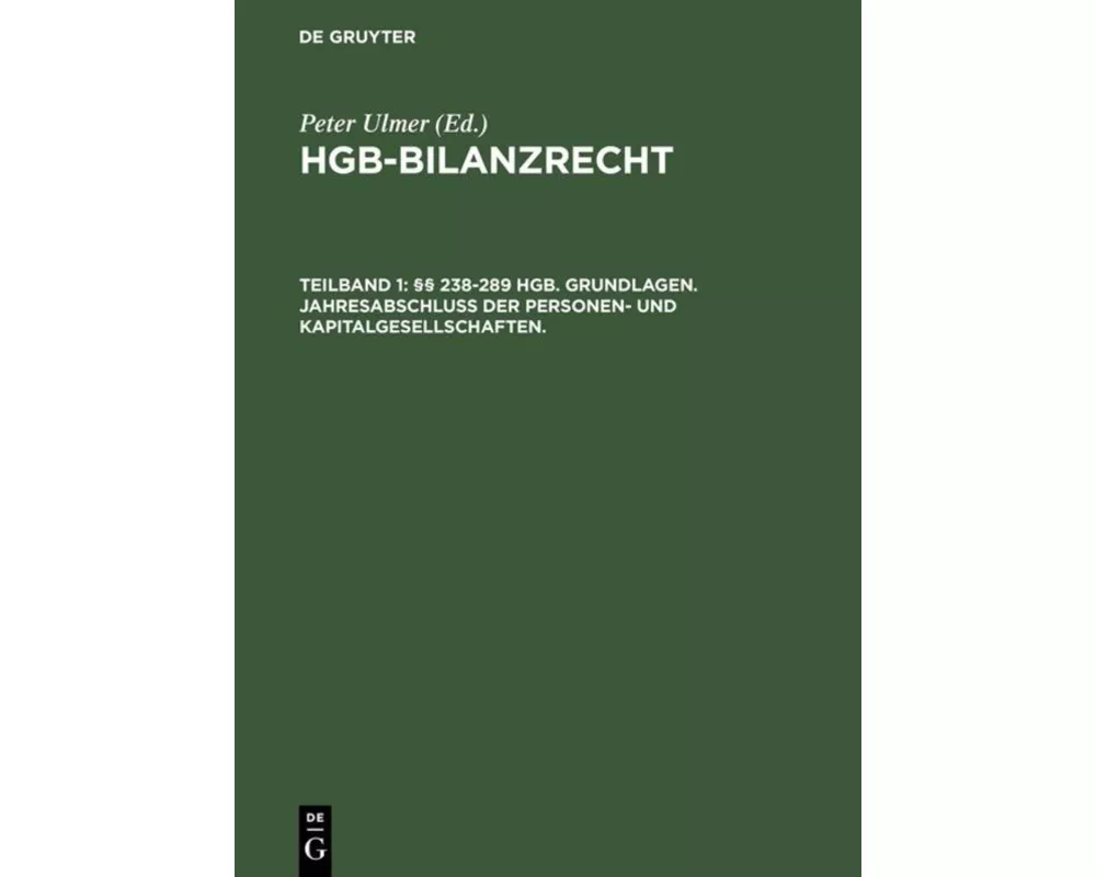 HGB-Bilanzrecht