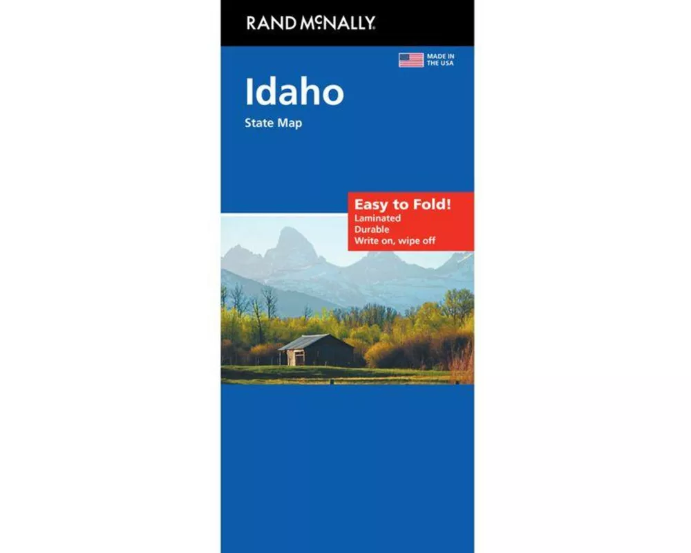 Rand McNally Easy to Fold: Idaho State Map