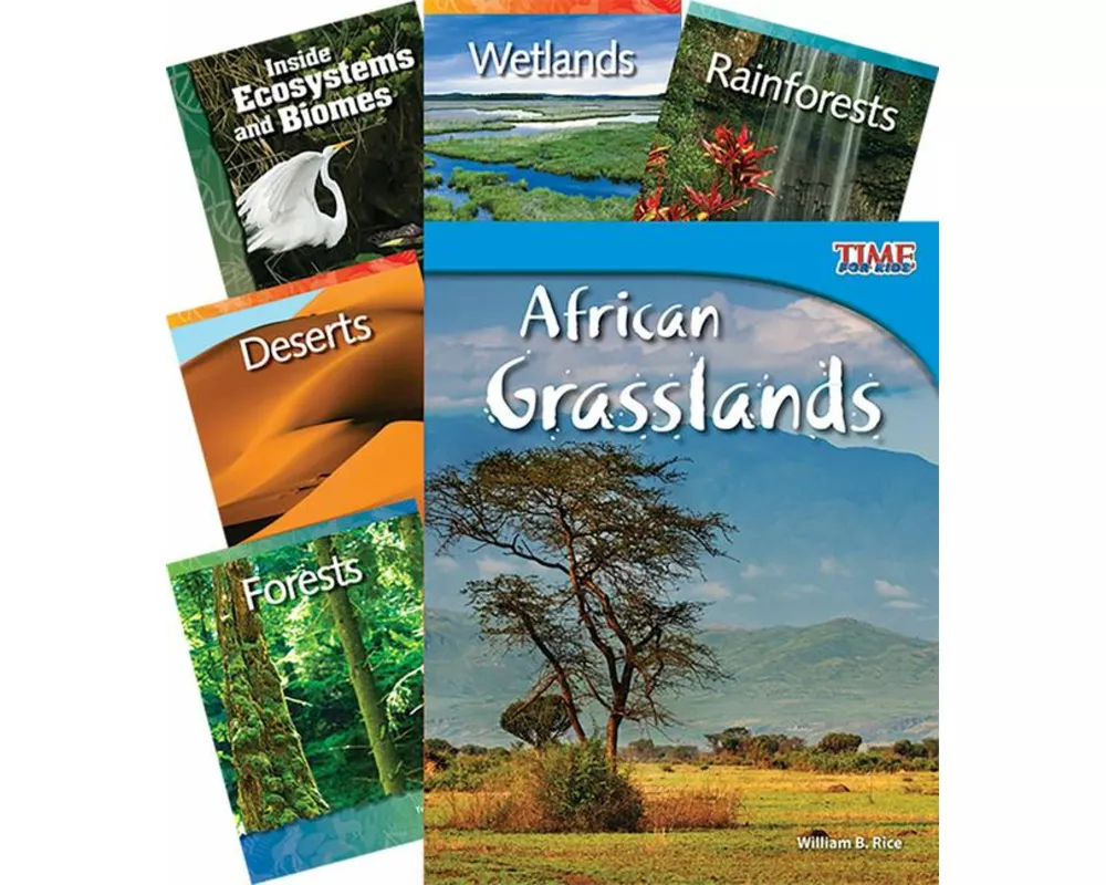 Biomes and Ecosystems Set of 7