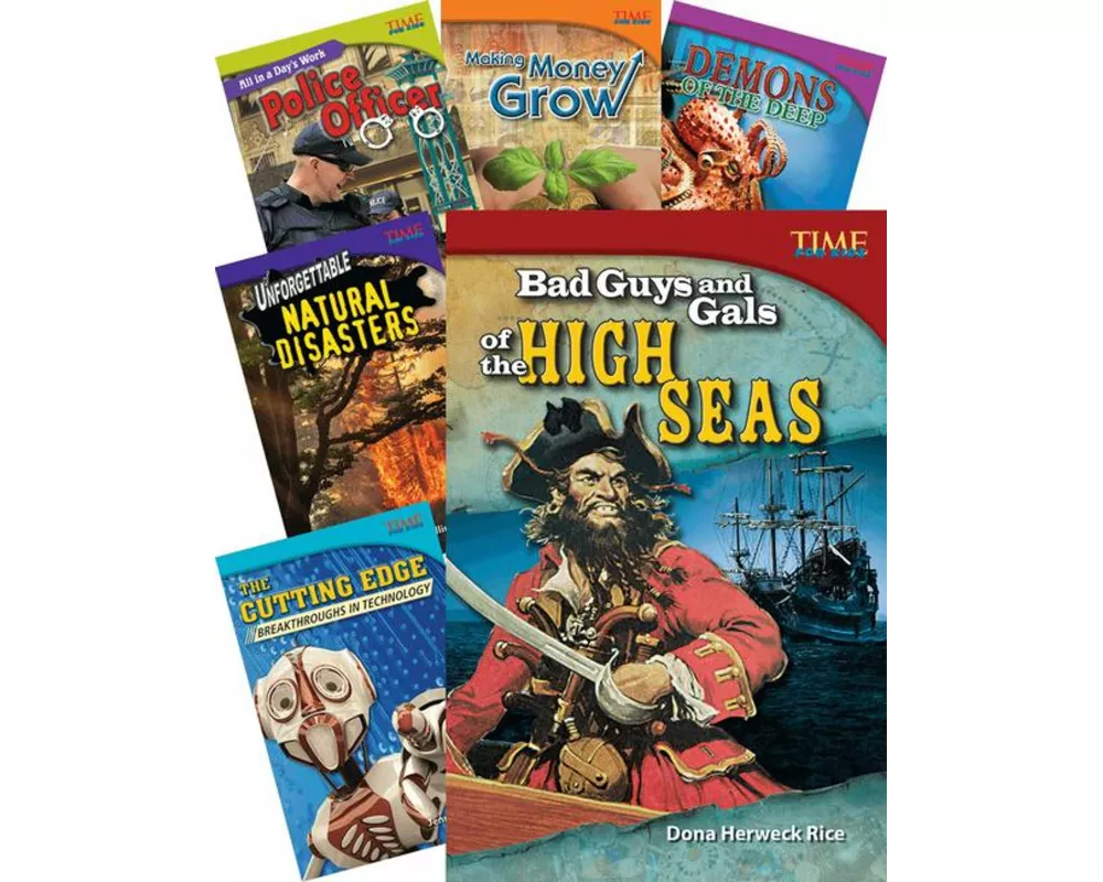 TIME FOR KIDS(R) Informational Text Grade 5 Readers Set 1 10-Book Set