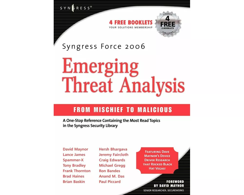 Syngress Force Emerging Threat Analysis