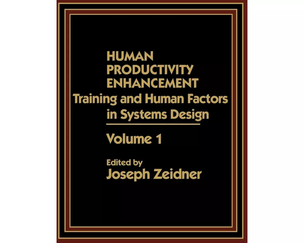 Human Productivity Enhancement