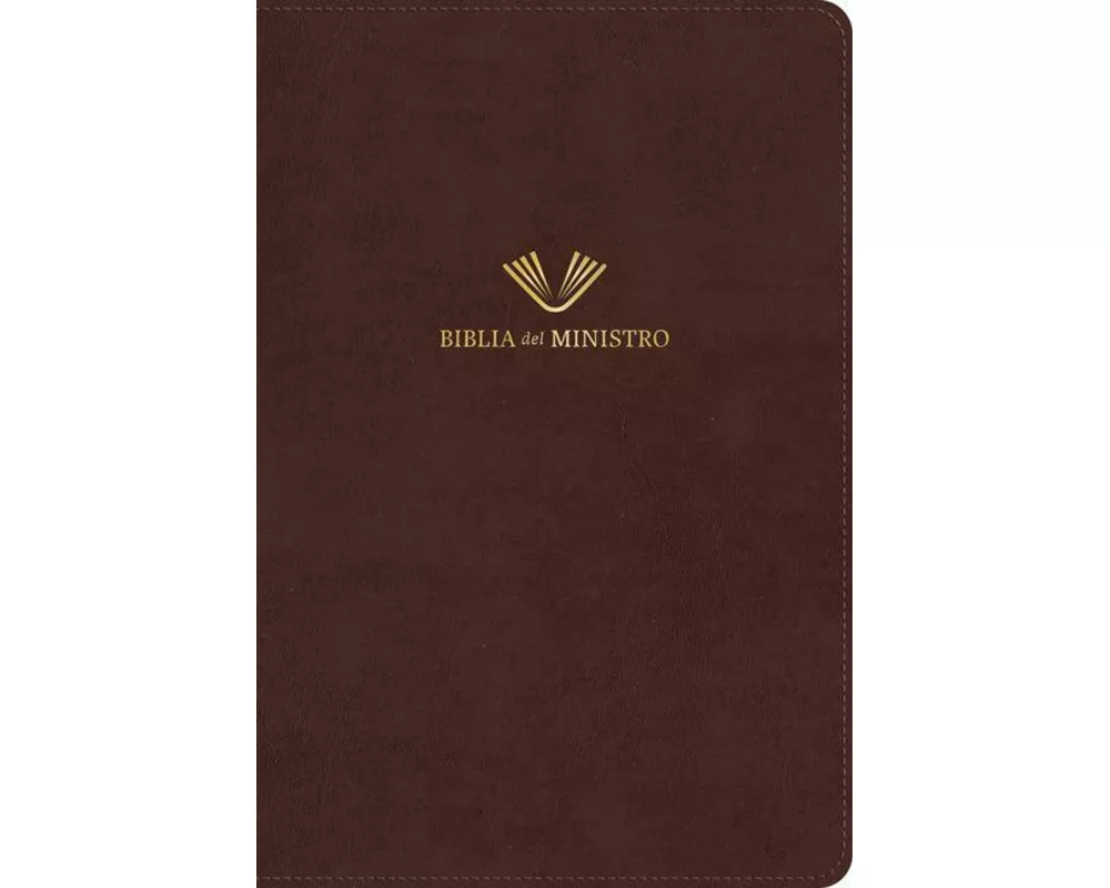 Rvr 1960 Biblia del Ministro, Edición Ampliada, Caoba Piel Fabricada