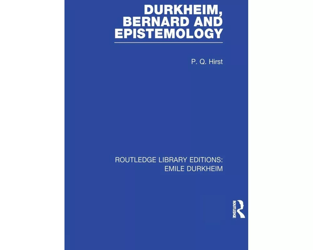 Durkheim, Bernard and Epistemology