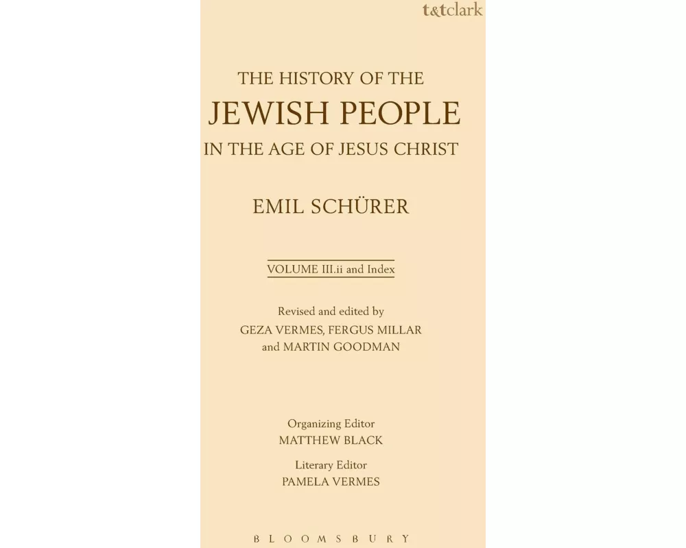 The History of the Jewish People in the Age of Jesus Christ