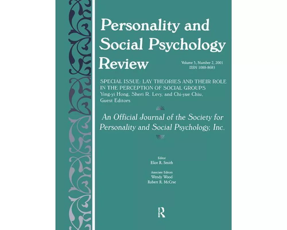 Lay Theories and Their Role in the Perception of Social Groups