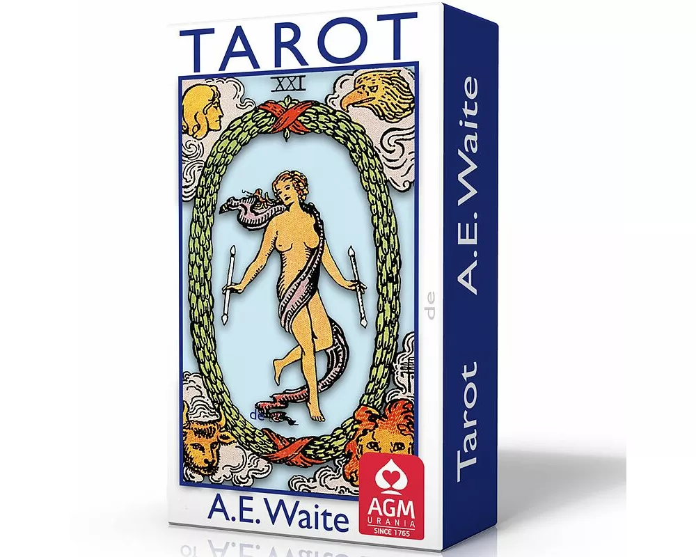 Tarot of A.E. Waite (Blue Edition, Pocket, Portuguese)