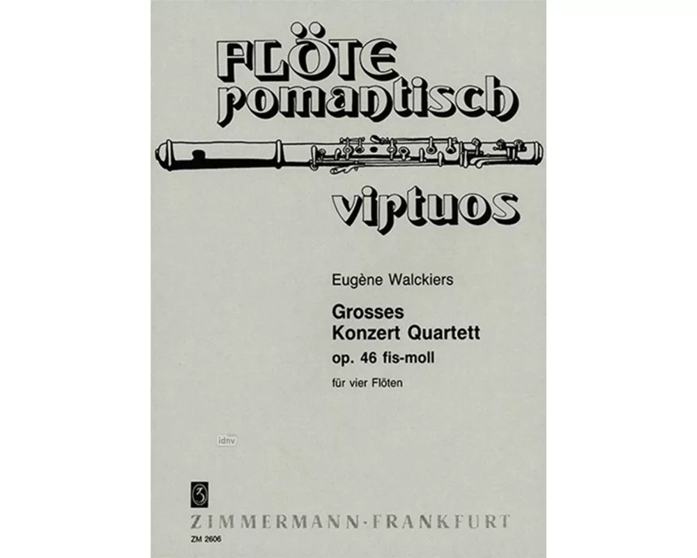 Großes Konzert Quartett fis-Moll