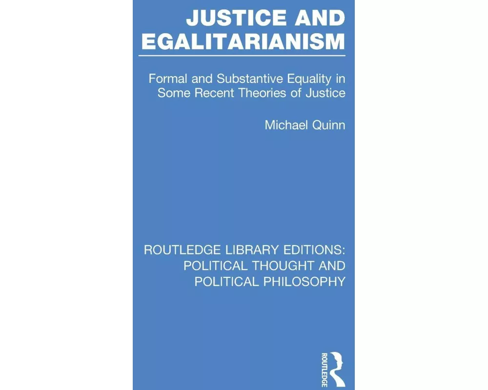 Justice and Egalitarianism