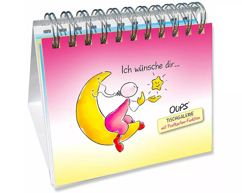 Oups Postkarten-Tischgalerie