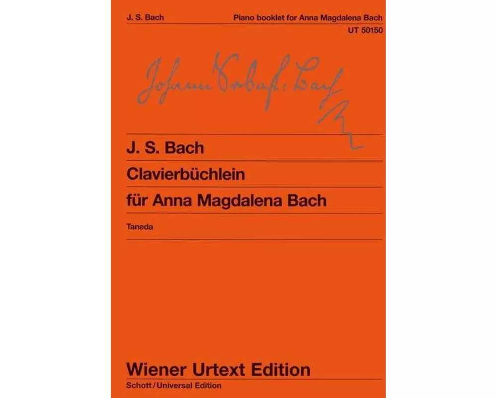 Clavierbüchlein der Anna Magdalena Bach