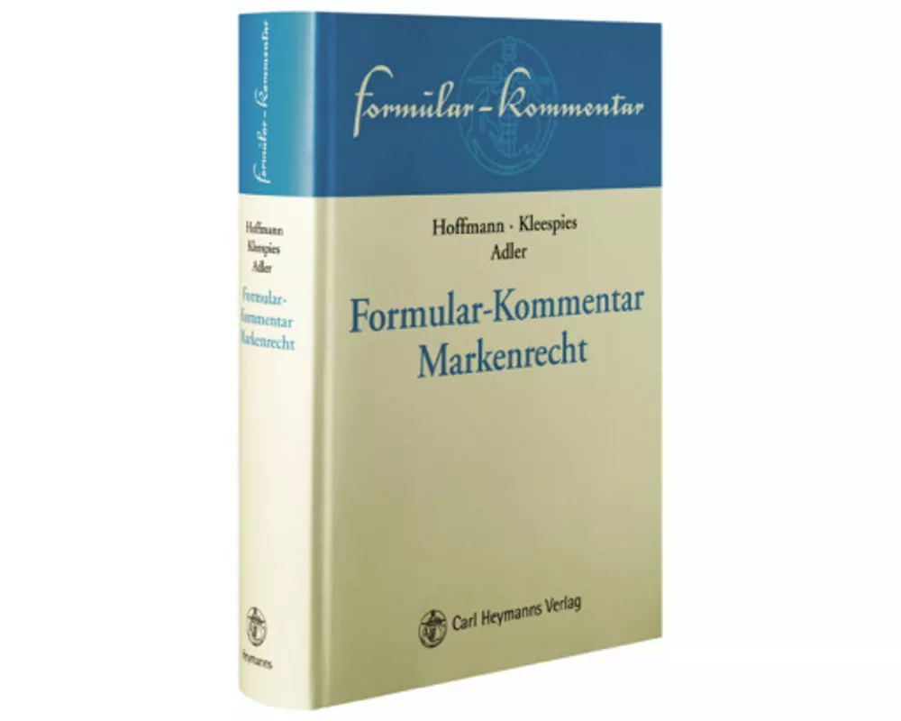 Formularkommentar Markenrecht