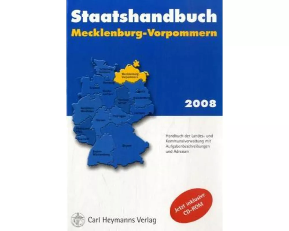 Staatshandbuch Mecklenburg-Vorpommern 2008