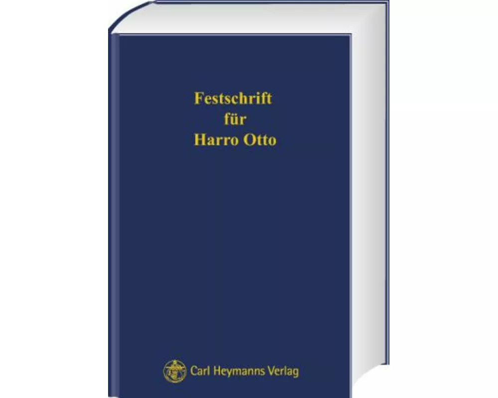 Festschrift für Harro Otto
