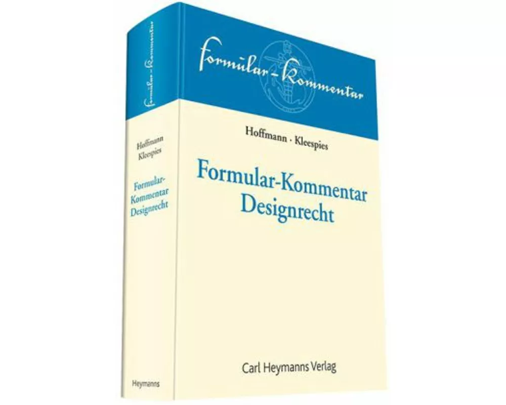 Formular-Kommentar Designrecht